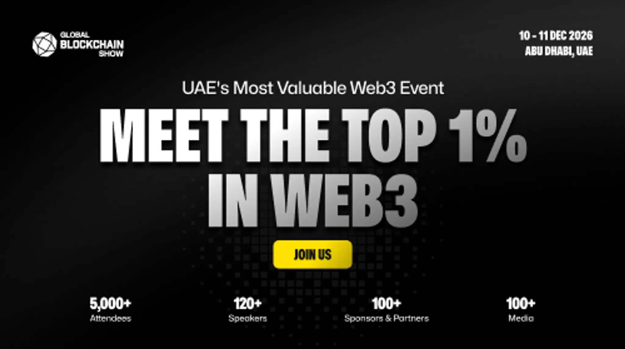 Global Blockchain Show Abu Dhabi - December 2026